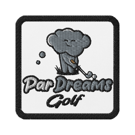 Par Dreams Golf Embroidered Patches