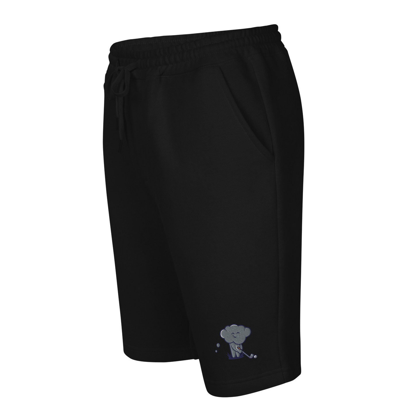 Par Dreams Golf Embroidered Men's Fleece Shorts