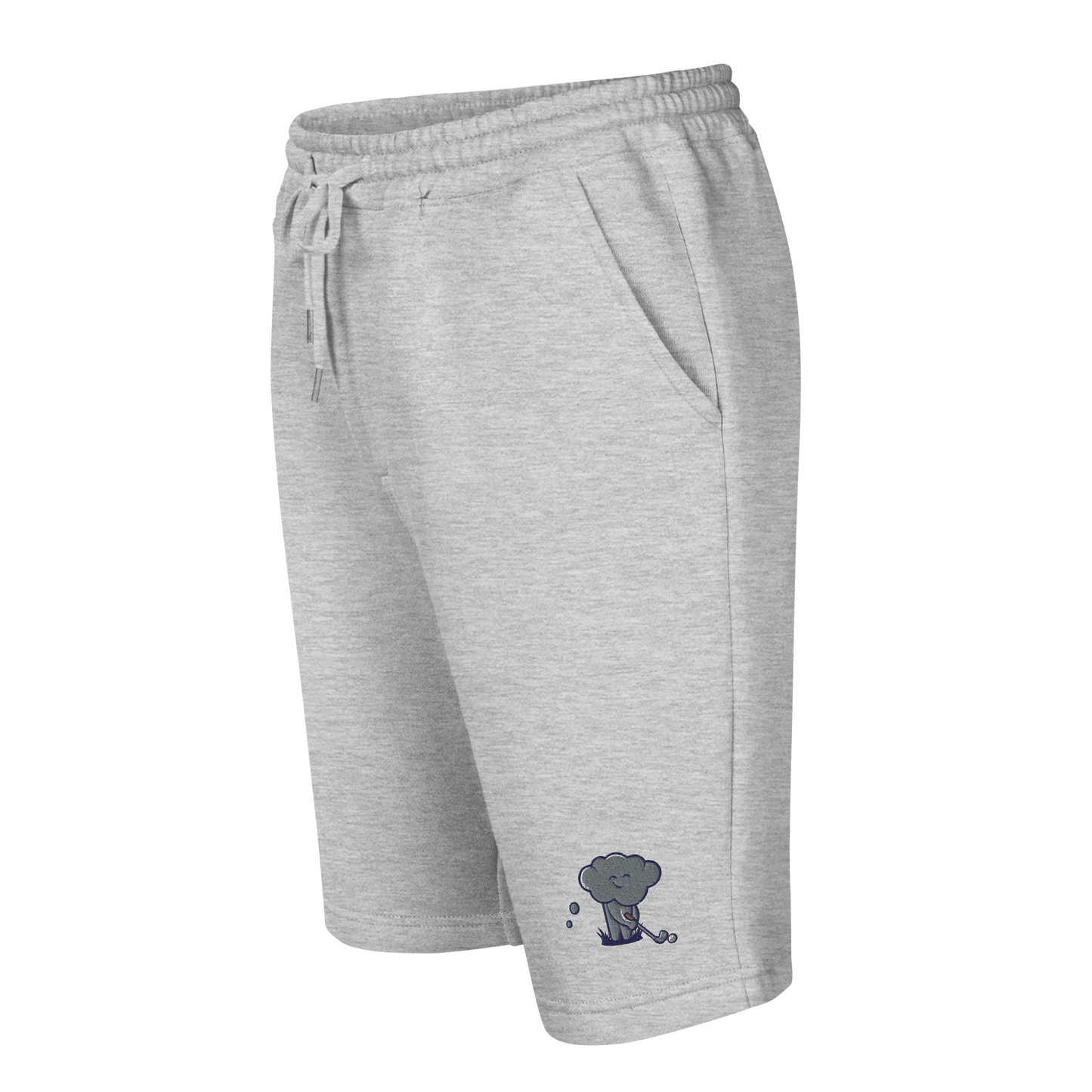 Par Dreams Golf Embroidered Men's Fleece Shorts
