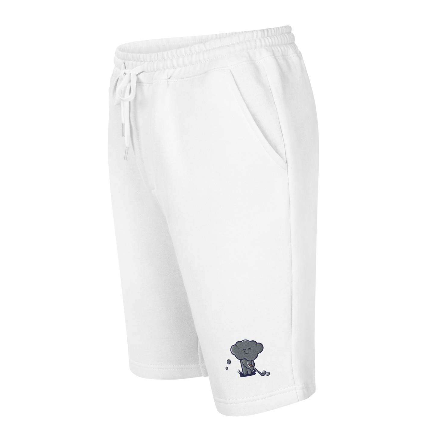 Par Dreams Golf Embroidered Men's Fleece Shorts