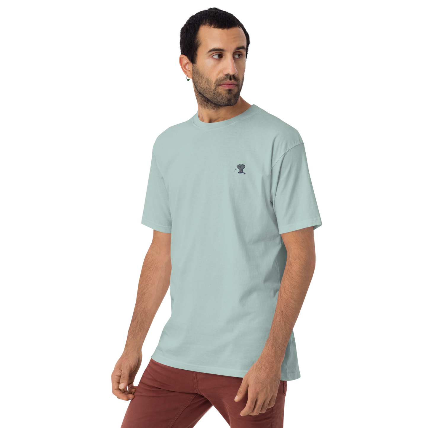 Par Dreams Golf Men’s Embroidered Premium Heavyweight Tee