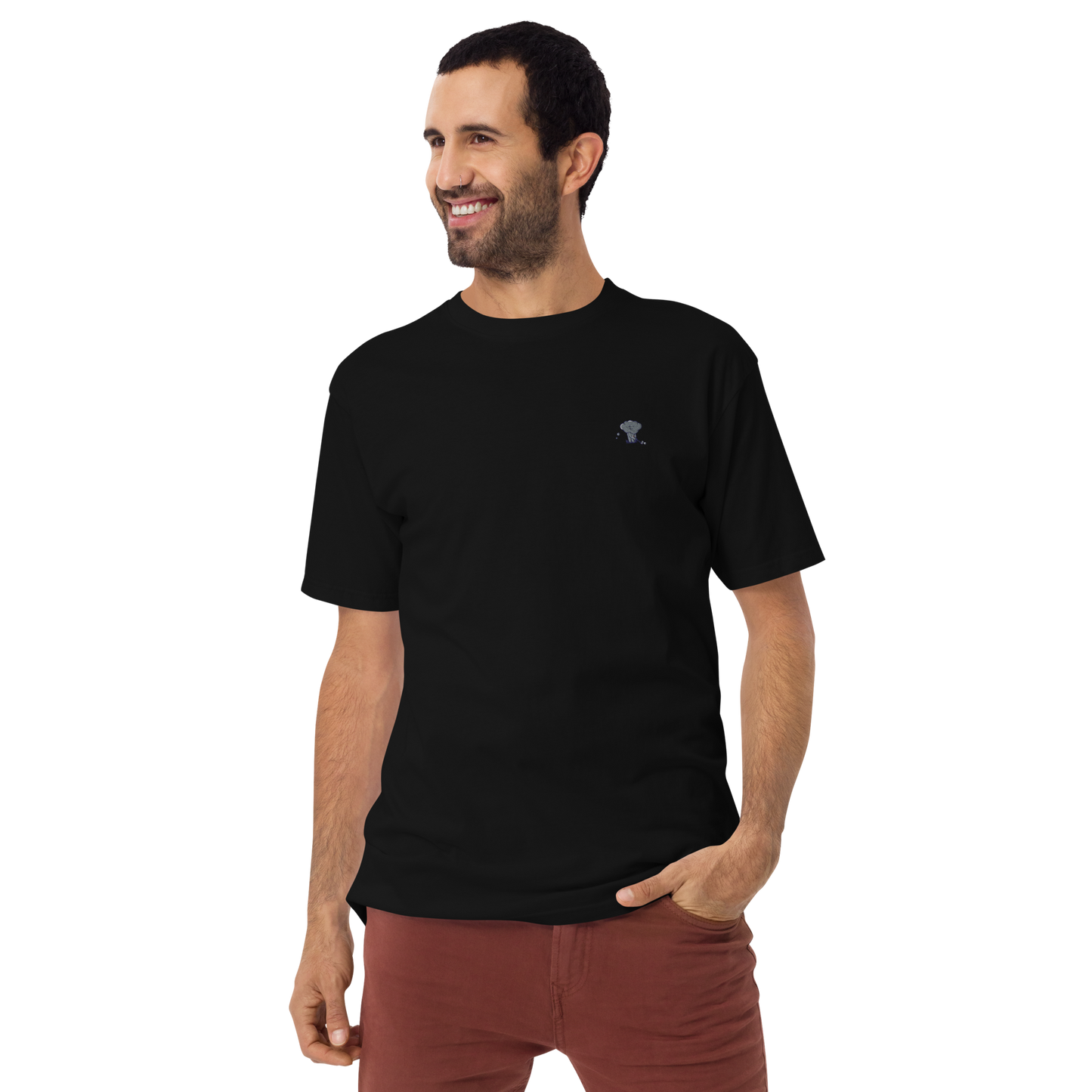 Par Dreams Golf Men’s Embroidered Premium Heavyweight Tee