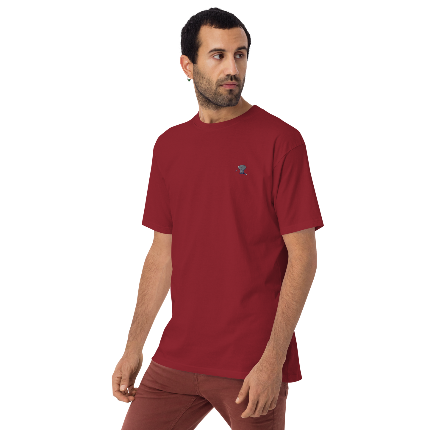 Par Dreams Golf Men’s Embroidered Premium Heavyweight Tee
