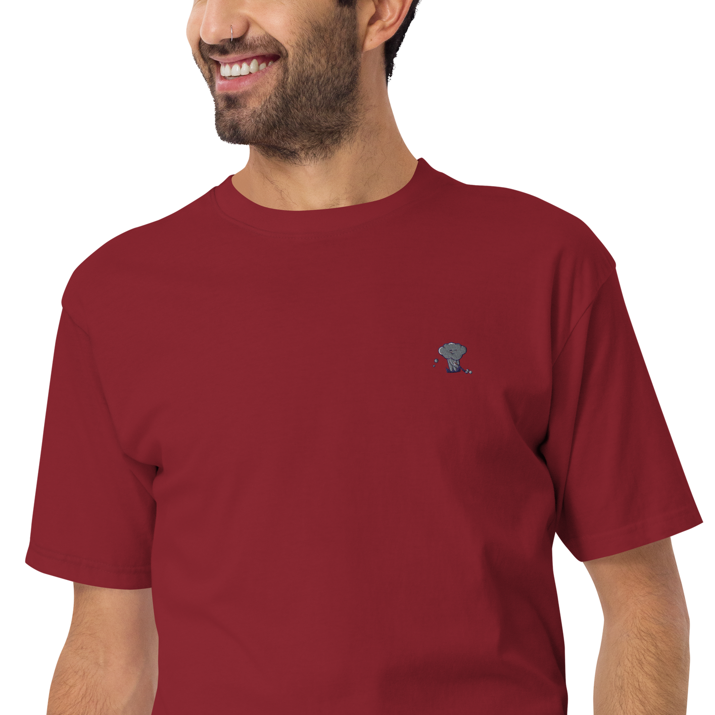 Par Dreams Golf Men’s Embroidered Premium Heavyweight Tee
