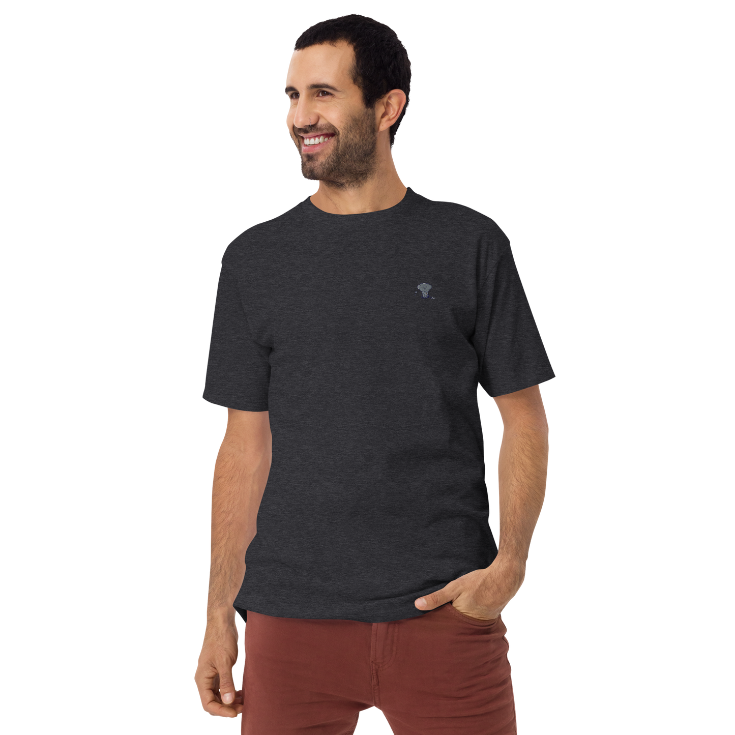Par Dreams Golf Men’s Embroidered Premium Heavyweight Tee
