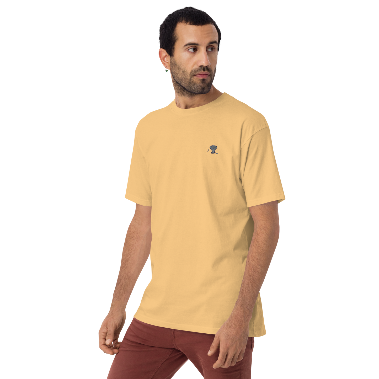 Par Dreams Golf Men’s Embroidered Premium Heavyweight Tee