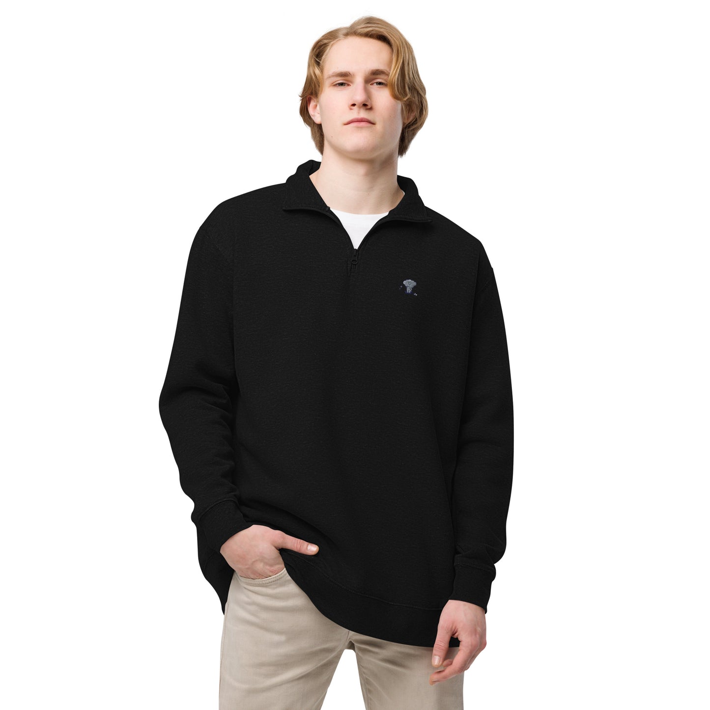 Par Dreams Golf Embroidered 1/4 Zip Fleece Pullover