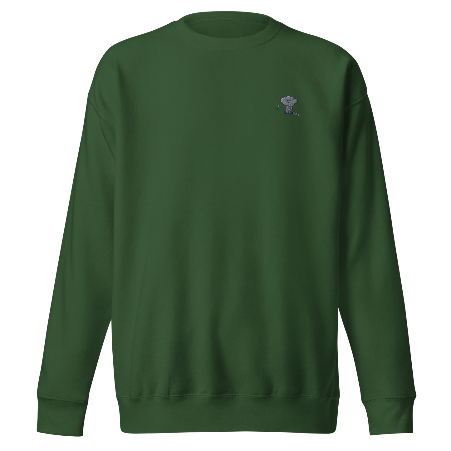 Par Dreams Golf Embroidered Unisex Premium Crew Sweater