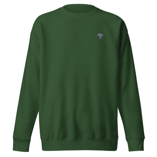 Par Dreams Golf Embroidered Unisex Premium Crew Sweater