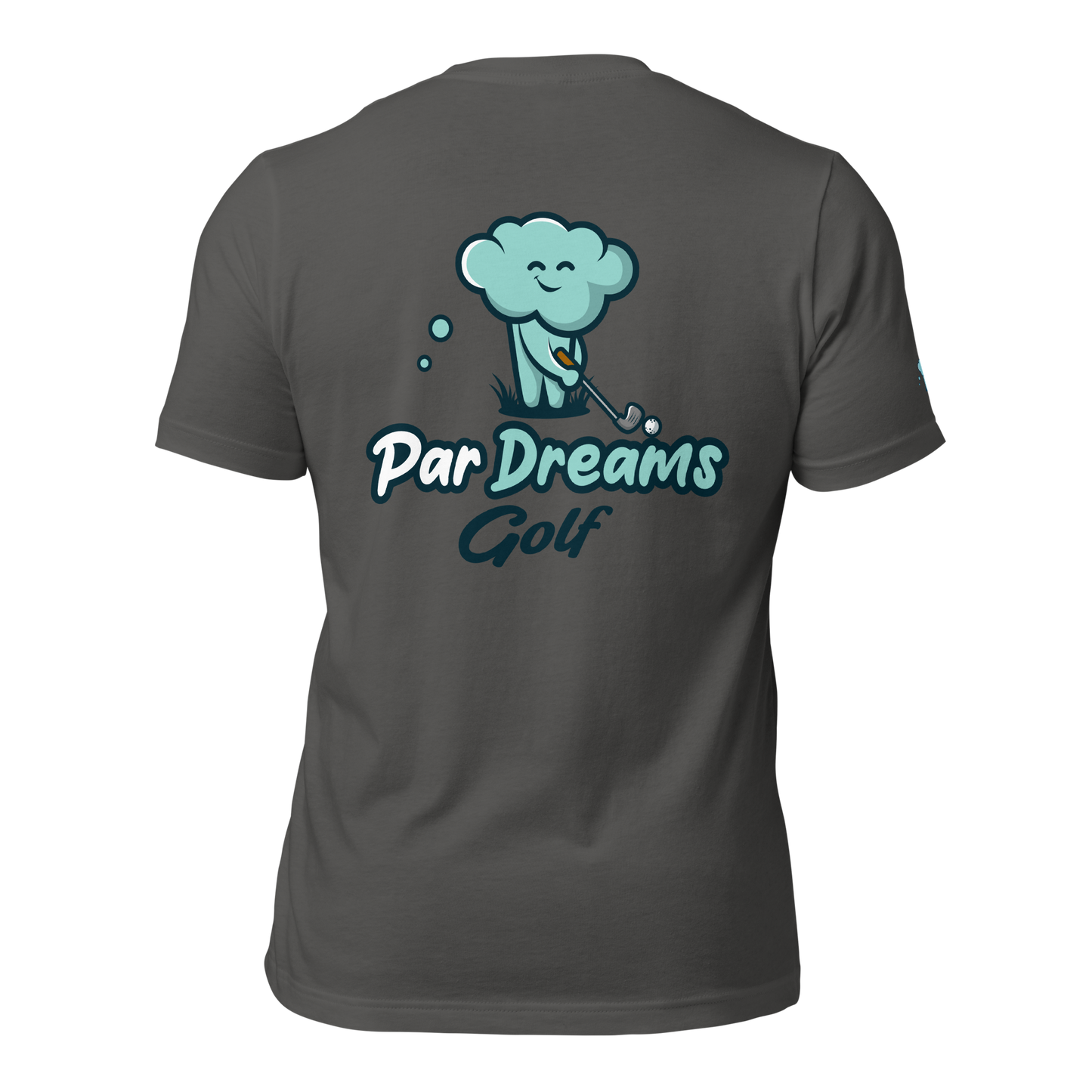 Par Dreams Golf Printed Logo Unisex Tee