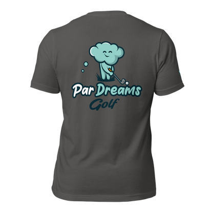 Par Dreams Golf Printed Logo Unisex Tee
