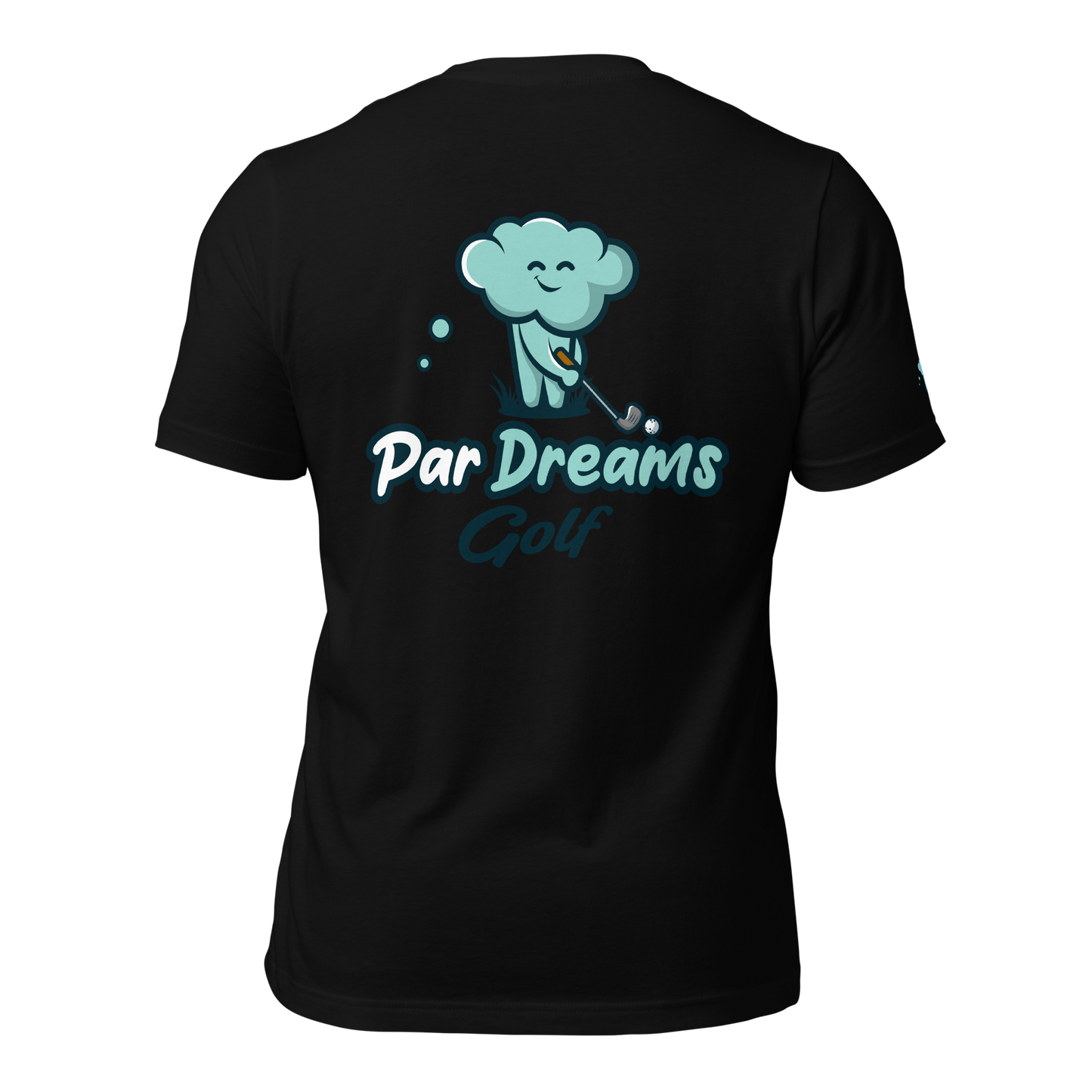 Par Dreams Golf Printed Logo Unisex Tee