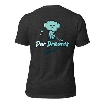 Par Dreams Golf Printed Logo Unisex Tee