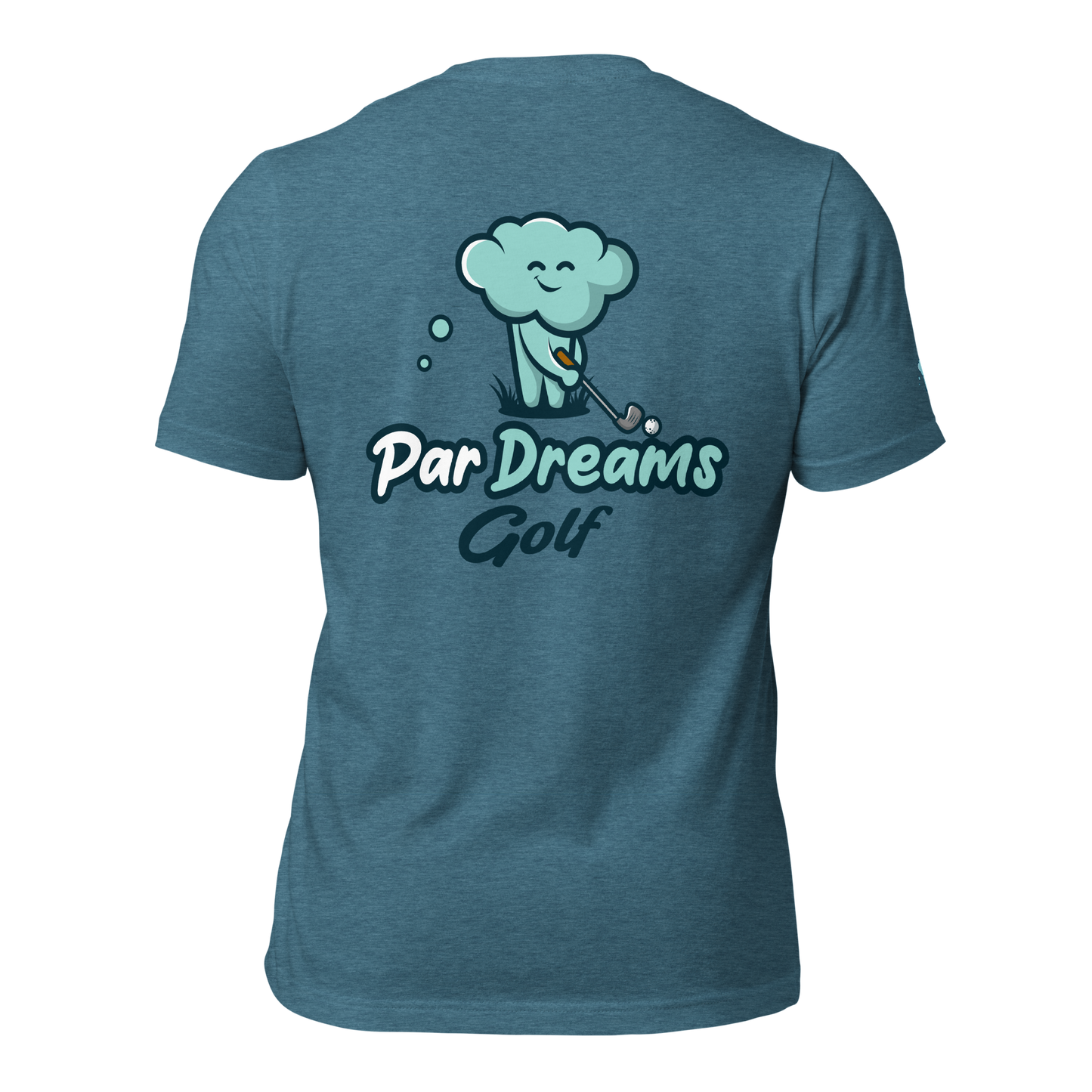 Par Dreams Golf Printed Logo Unisex Tee