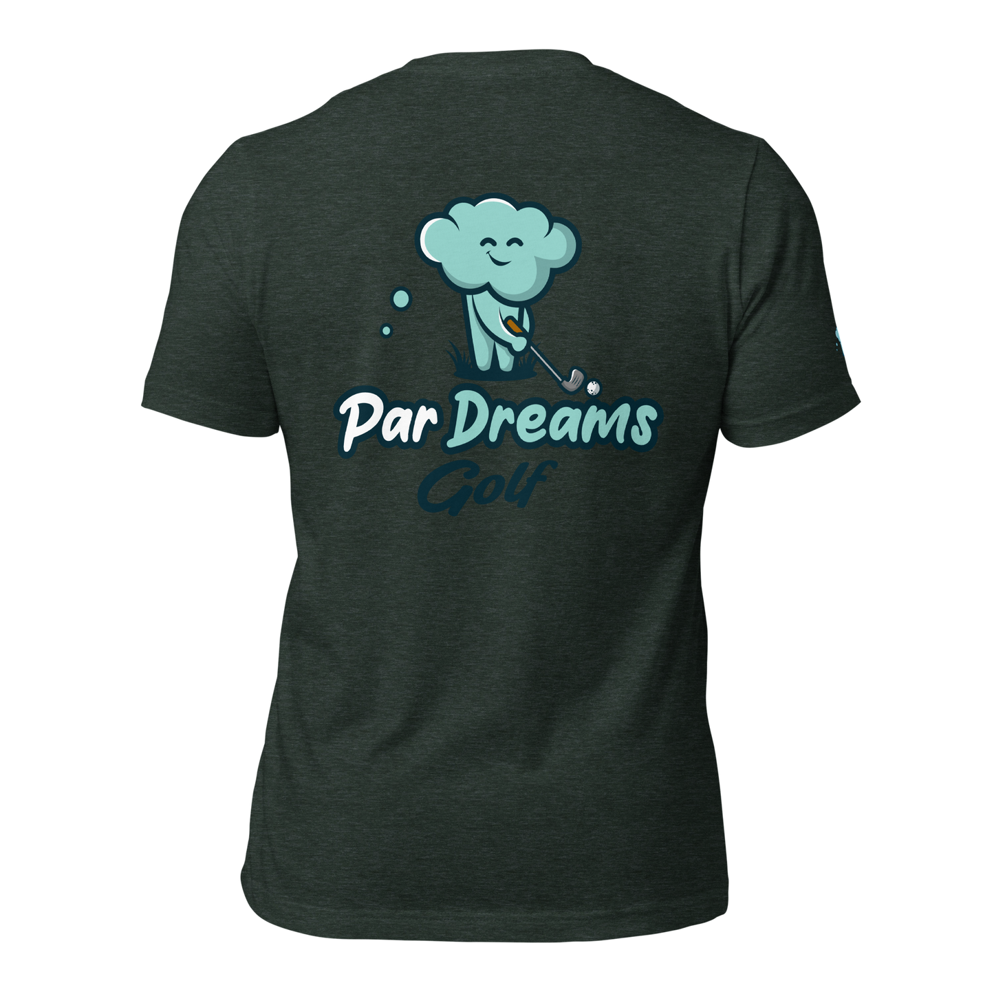 Par Dreams Golf Printed Logo Unisex Tee