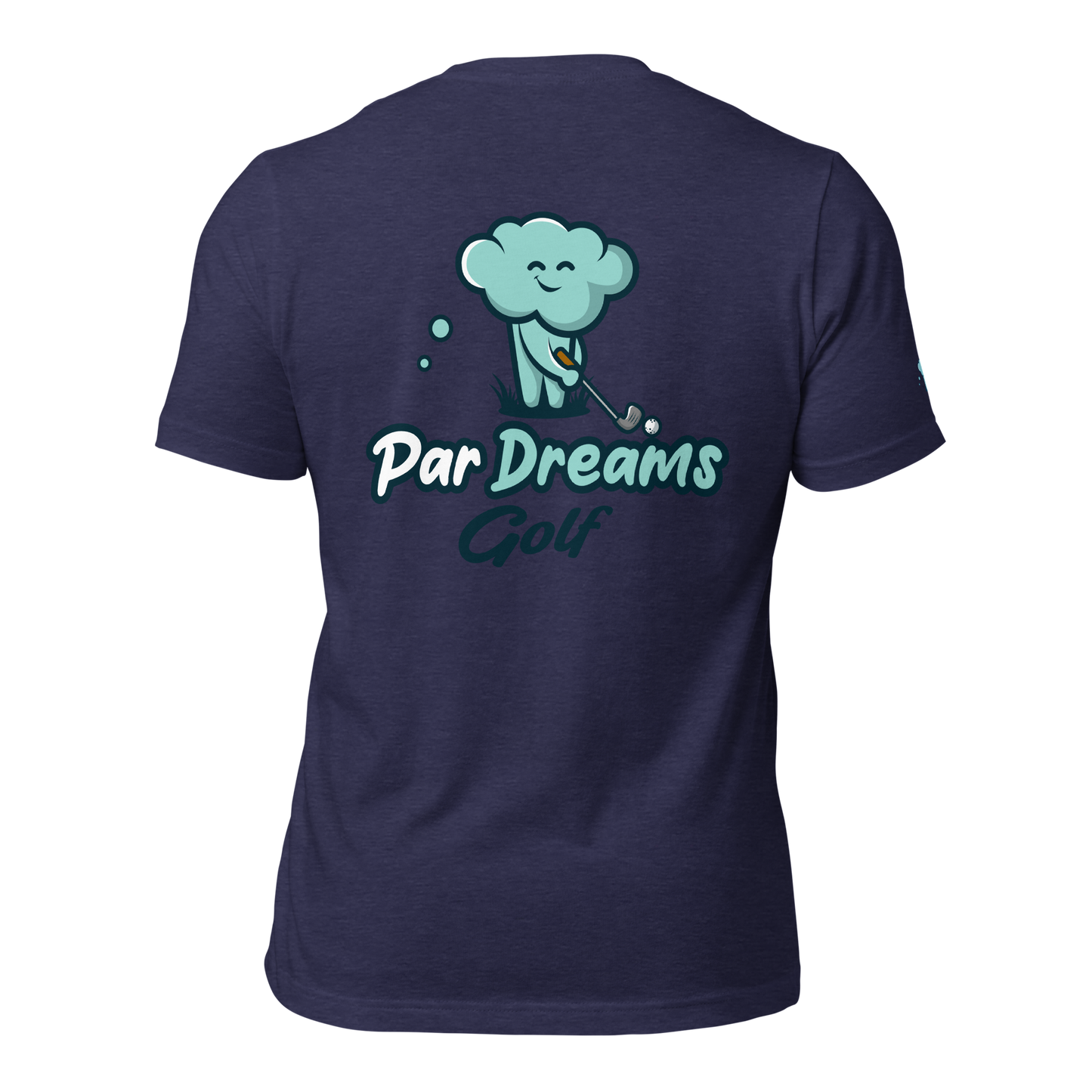 Par Dreams Golf Printed Logo Unisex Tee