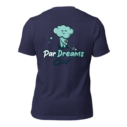 Par Dreams Golf Printed Logo Unisex Tee