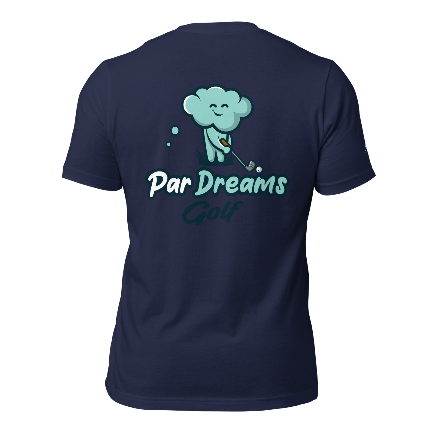 Par Dreams Golf Printed Logo Unisex Tee
