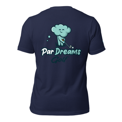 Par Dreams Golf Printed Logo Unisex Tee