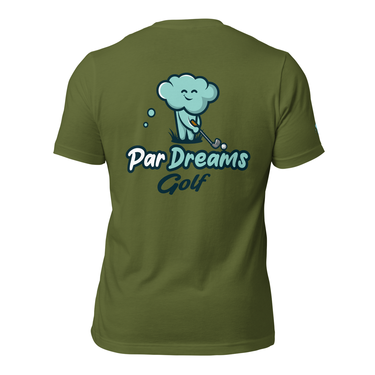 Par Dreams Golf Printed Logo Unisex Tee