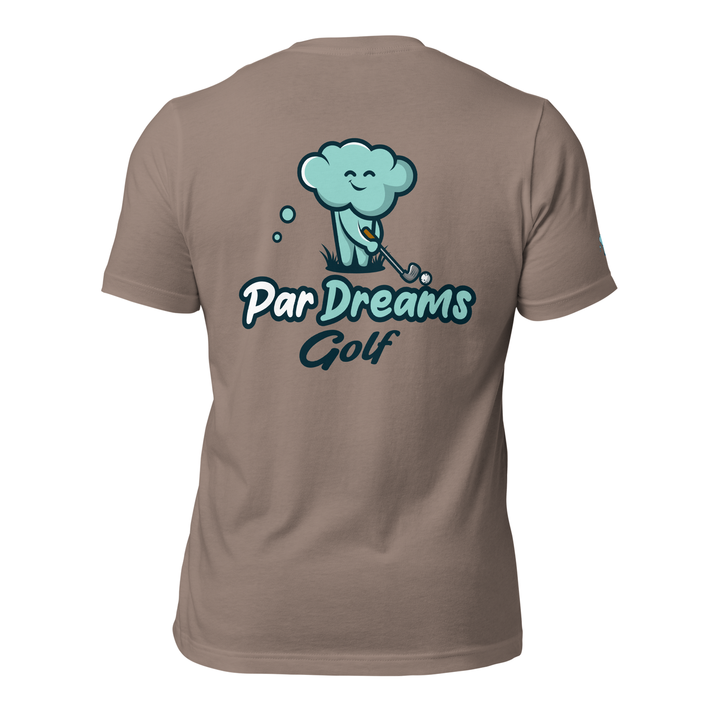 Par Dreams Golf Printed Logo Unisex Tee