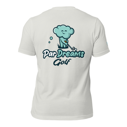 Par Dreams Golf Printed Logo Unisex Tee