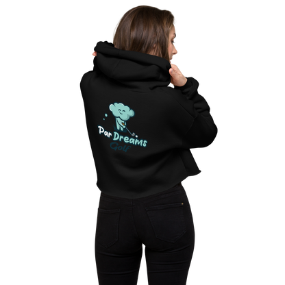Par Dreams Golf Women's Crop Hoodie