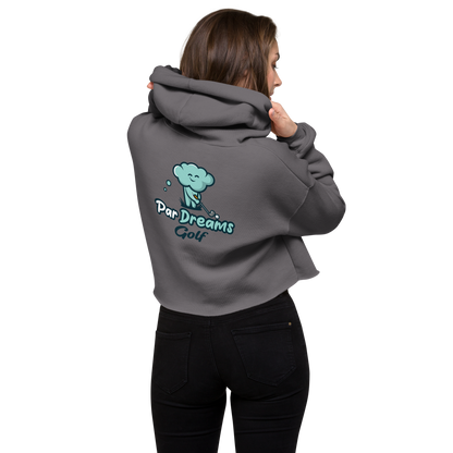 Par Dreams Golf Women's Crop Hoodie