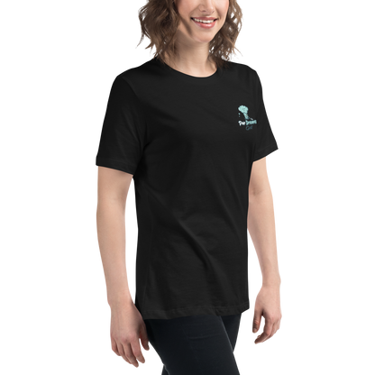 Par Dreams Golf Logo Print Women's Relaxed T-Shirt