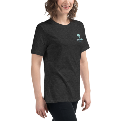 Par Dreams Golf Logo Print Women's Relaxed T-Shirt